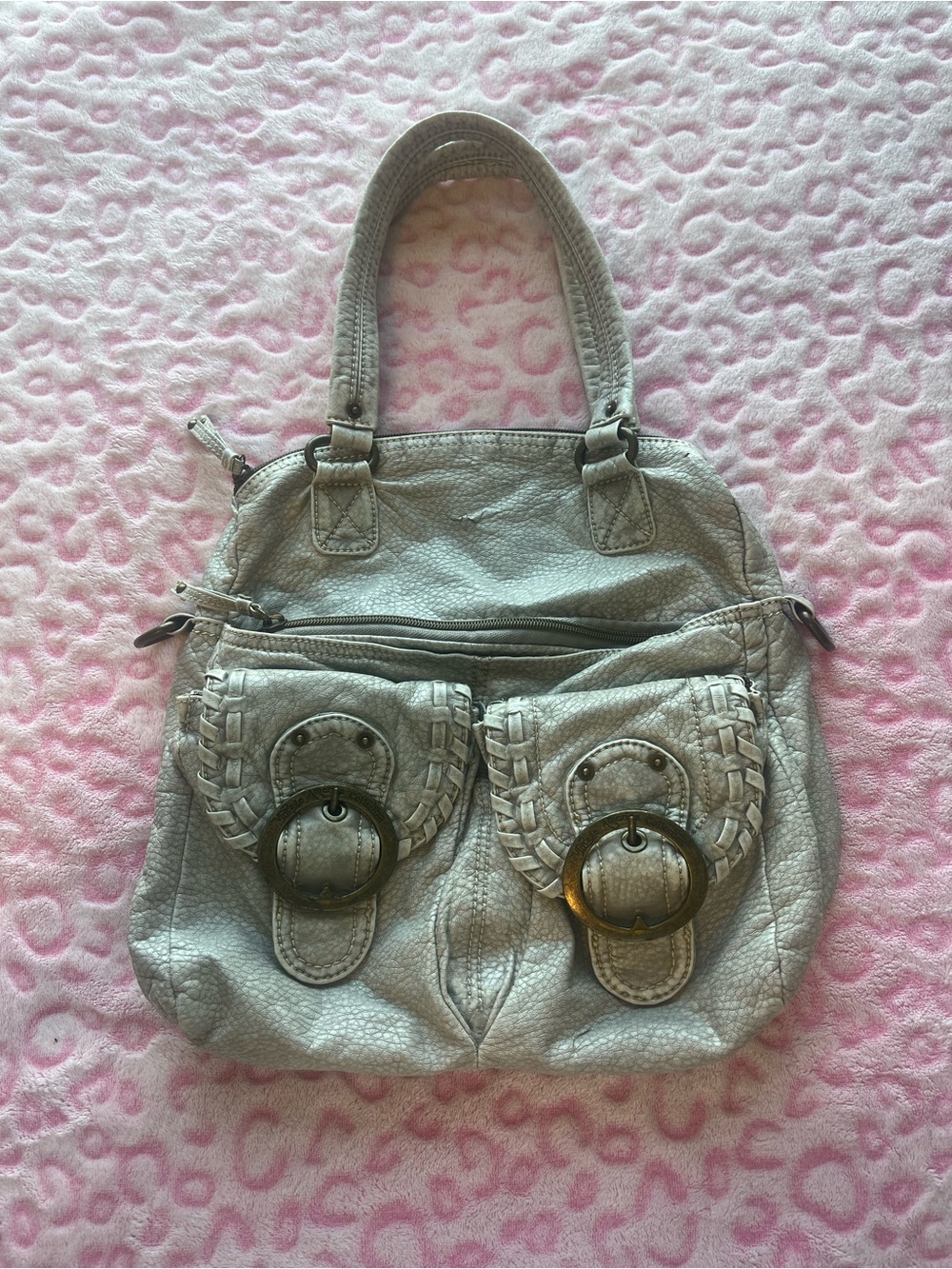 Nine West White Leather Purse 🤍 2000s / 2010s